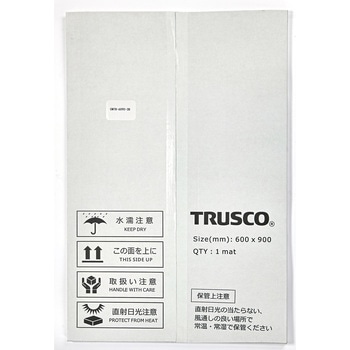 帯電防止粘着クリーンマット TRUSCO