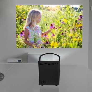 RA-PB140BK 小型ホームプロジェクター RAMASU(ラマス) 家庭用