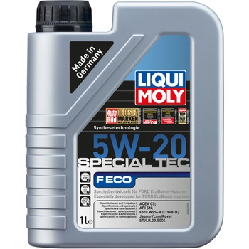 スペシャルテックF ECO 5W-20 FORD，JUGUAR/LAND ROVERアプルーバル取得 水素化分解合成油 LIQUI MOLY