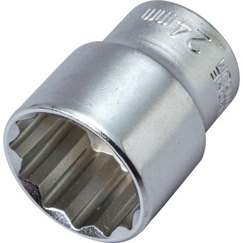 ソケットレンチ用ソケット(12角タイプ・差込角12．7mm) スーパーツール