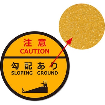 路面標示(鉱物粒子タイプ)  丸型 セーフラン安全用品