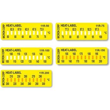 ヒートラベル 11点表示 11R ミクロン