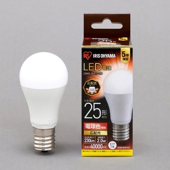 LED電球 E17 広配光 T6 アイリスオーヤマ