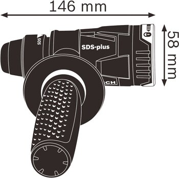 GFA18-H2 SDSプラスハンマードリルアダプター 1台 BOSCH(ボッシュ