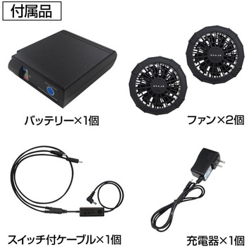 車用 高視認性 安全空調ベスト(ハーネス対応) ブレイン