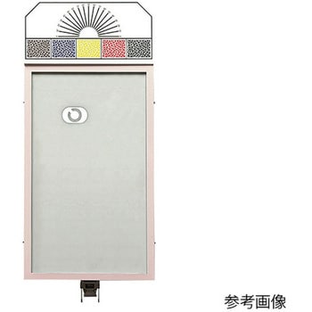 アズワン LED式視力検査器 壁掛式-