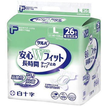 PUサルバ 安心Wフィット 白十字