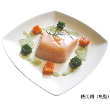 アサヒ ソフト食シリコン型 魚型 アズワン