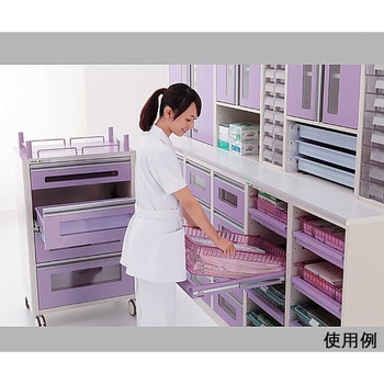 アルティアトールユニットスタンダードトレー用追加用耐荷重レール ナビス(アズワン)