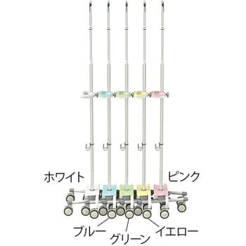 イルリガートル台 アズワン 点滴ガートル 【通販モノタロウ】