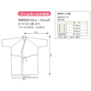 ガーゼ寝巻 紳士 神戸生絲