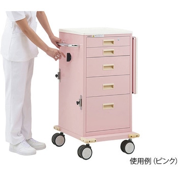 救急カート (ハンドロック) ナビス(アズワン)
