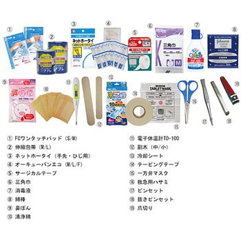 救急用品スタンダードパックⅢセット アズワン