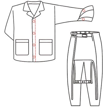 前開きパジャマ ハートフルウェアフジイ