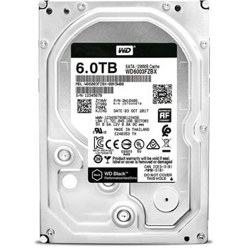 WD6003FZBX �����n�[�h�f�B�X�N 3.5�C���` WD Black Western Digital(�E�G�X�^���f�W�^��) 25512175