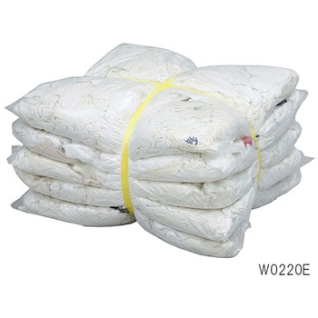 白メリヤスウエス (エコノミー) アズワン