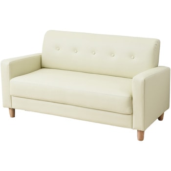 2人掛け カジュアルソファー YAMAZEN(山善)