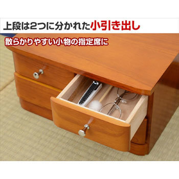 HMC-3.4(WW)A4 ミニチェスト2段 1台 YAMAZEN(山善) 【通販モノタロウ】