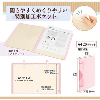 Pasty smart (パスティ スマート) クリアーファイル PLUS(プラス)[文具]