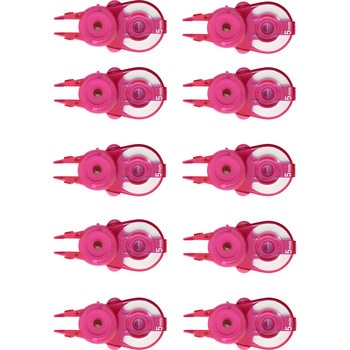 修正テープ ホワイパー (Whiper) スライド 交換テープ 10個パック (12m) PLUS(プラス)[文具]