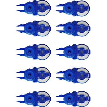 修正テープ ホワイパー (Whiper) スライド 交換テープ 10個パック (12m) PLUS(プラス)[文具]