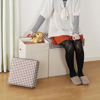 N-8762 SPACE-KIT かたづけボックス ハイタイプ 1個 パール金属 【通販