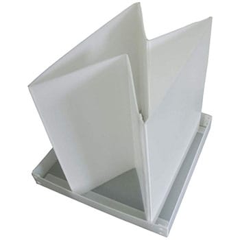 25540674 大型折りたたみ式ごみ箱 プラダンペール プラダンのヤマコー