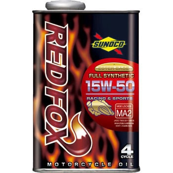 スノコ RED FOX RACING&SPORTS 15W50 日本サン石油