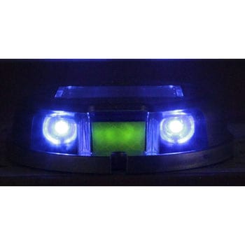 ソーラー充電自発光式縁石鋲 蛍-Ⅱ 吾妻商会(AZUMA)