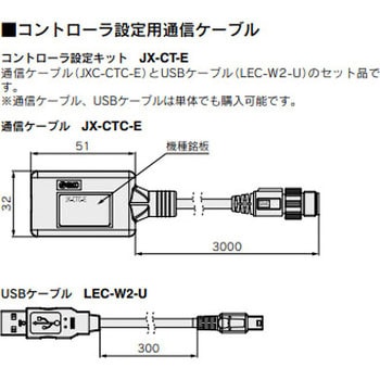 コントローラ設定用通信ケーブル SMC