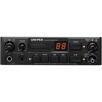 SDレコーダー付車載アンプ【24V用】 ユニペックス(UNI-PEX)