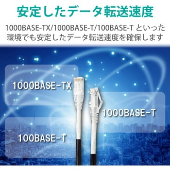 LANケーブル CAT6A 屋外用 PoE++ 対応 高速 10Gbps ストレート 耐候性 雨・日光に強い