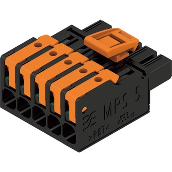 スナップイン式コネクタ7.5mmピッチメス センターロック付 ワイドミュラー