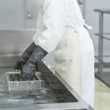 耐薬品手袋 No890 フッ素ゴム製化学防護手袋 ショーワグローブ