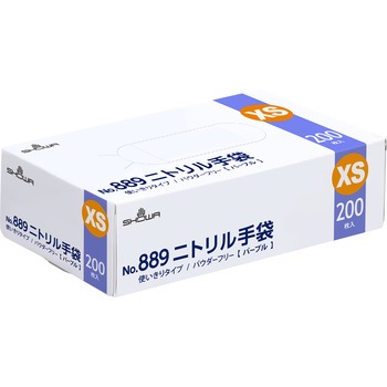 ニトリルゴム使い捨て手袋 No.889 ショーワグローブ