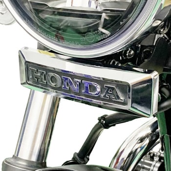 208-3101 エンブレムステー HONDAエンブレム KIJIMA(キジマ) ブラック