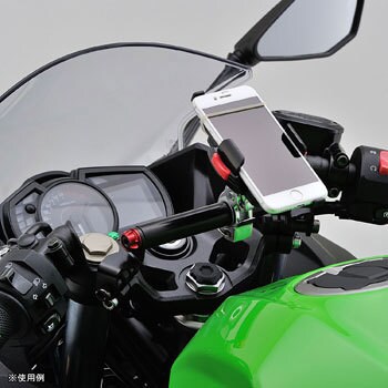 ninja250 オファー スマホ ミラー