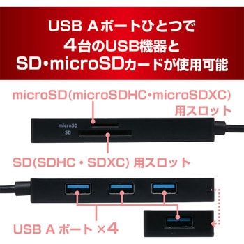 USB3.2 Gen2HUB Aタイプ MCO