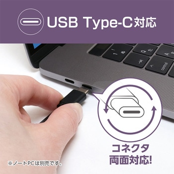 USB3.2 Gen2 USB Type-Cリールケーブル MCO