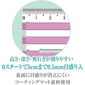ヘイコウのものさし33cm 共栄プラスチック