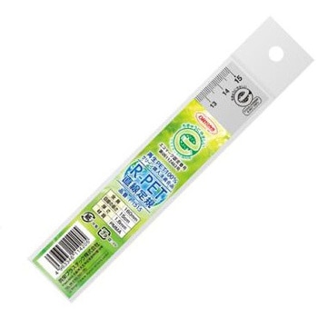 R-PET直線定規 共栄プラスチック