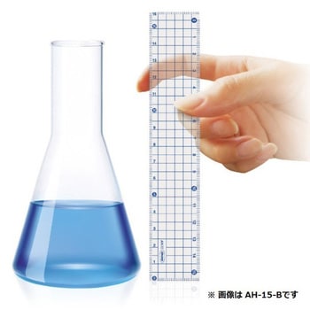 方眼定規15cm 共栄プラスチック