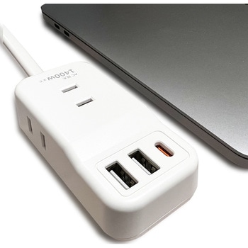 PD20W対応 USB+AC電源タップ エアージェイ