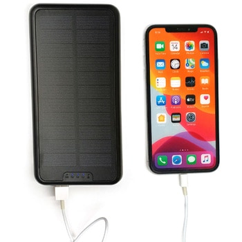 災害対策用ポータブルモバイルソーラーバッテリー 20000mAh エアージェイ
