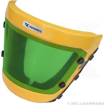 山本光学 YAMAMOTO 電動ファンパーツ フェイスシールド 電動ファン付呼吸用保護具パーツ フェイスシールド | 山本光学