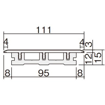 MJE1VJ034UY �J���ˁE�܂�˗p���؉�(������) 111mm�^�C�v Panasonic(�p�i�\�j�b�N) ���@1220�~111�~15mm 1�{ MJE1VJ034UY 25630065
