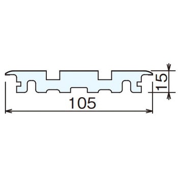 敷居 1.5間(2枚引き) 固定枠155mm・ケーシング枠用 - Panasonic(パナソニック)