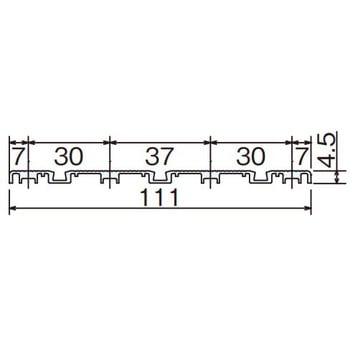 直付レール 1.5間(3枚引違い) Panasonic(パナソニック)