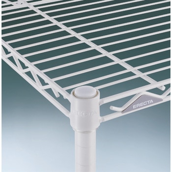 ベーシックシリーズ ワイヤーシェルフ・ホワイト ERECTA(エレクター)