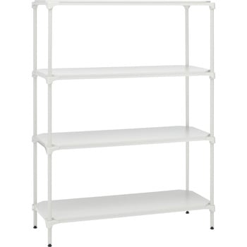ベーシックシリーズ ウッドシェルフ・ホワイトウッド・ホワイトフレーム 棚用 ERECTA(エレクター)